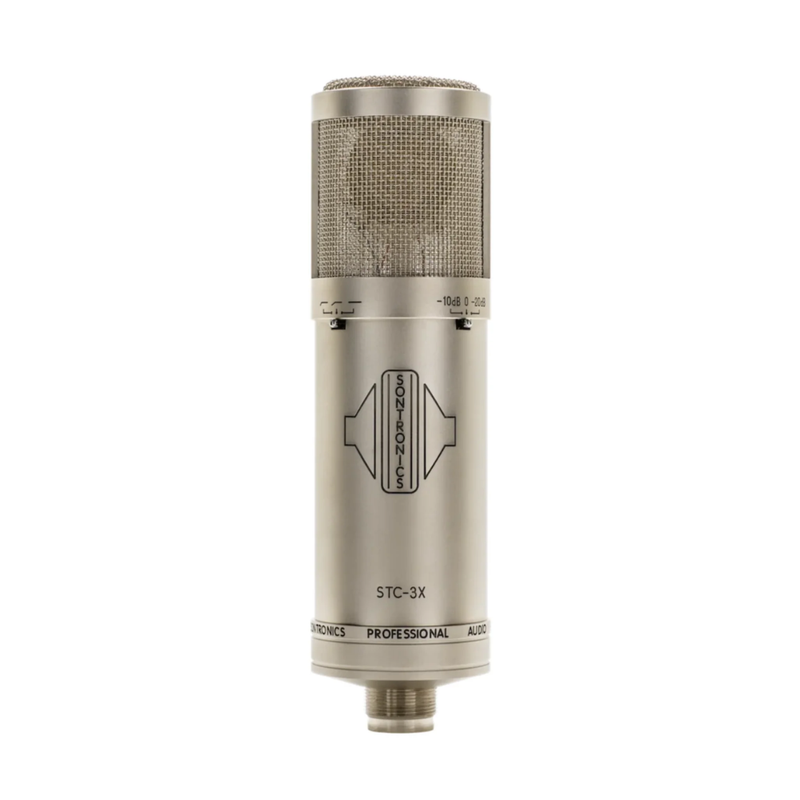 Sontronics STC-3X Pack Large Diaphragm Cardioid Condenser Microphone with Shockmount, Pop Filter, & Cable, Silver - Image 2
