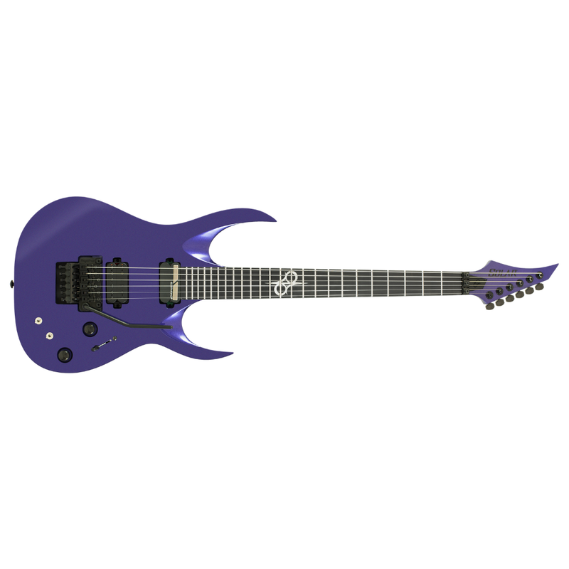 Solar Guitars A1.6FRPM Sustainiac+ Electric Guitar – Metallic Purple Gloss - Image 1