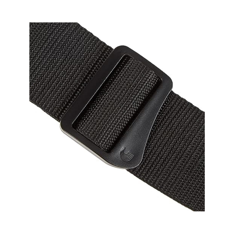D’Addario Planet Waves PWS100 Polypropylene Guitar Strap, Black - Image 2
