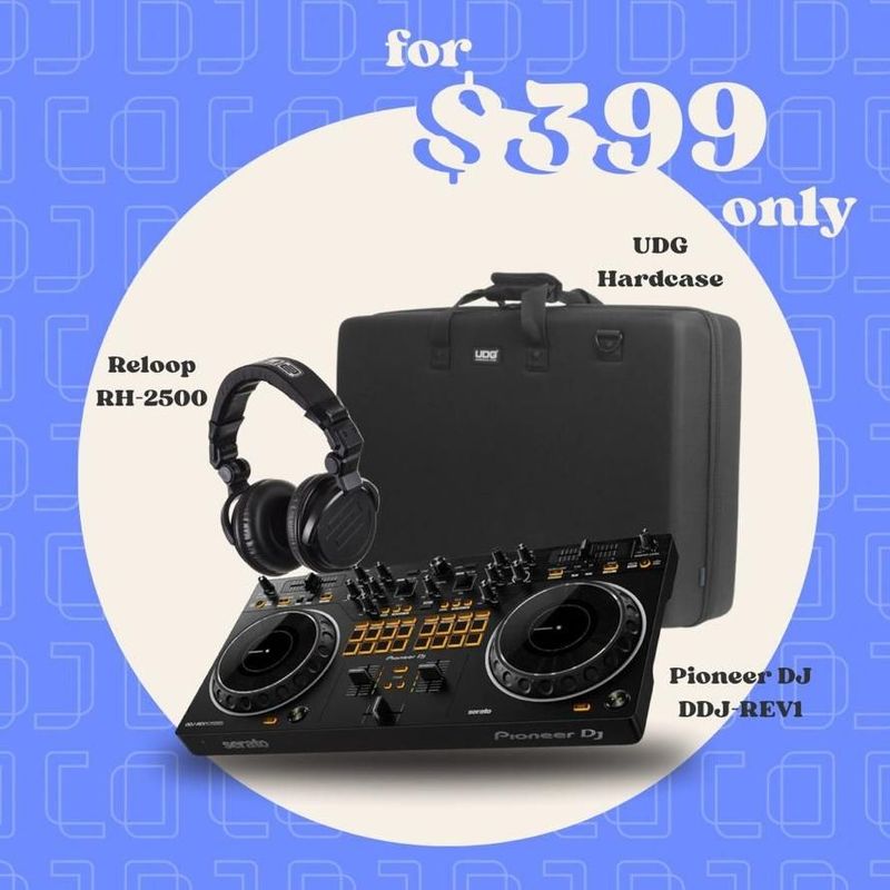 Pioneer DDJ REV1 Bundle - Image 1