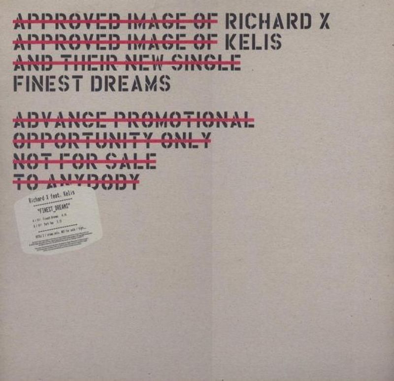 Richard X Finest Dreams 12"Vinyl (Electronic) - Image 1