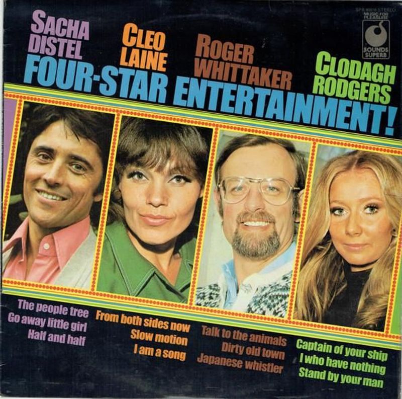 Sacha Distel Four-Star Entertainment! 12"Vinyl (Jazz) - Image 1