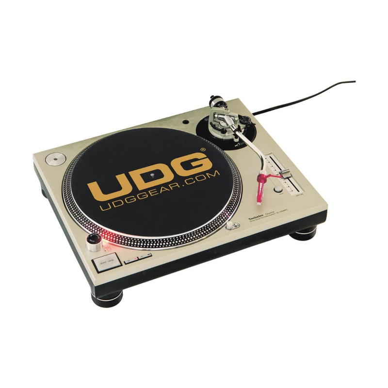 UDG Turntable Slipmat Set, Black/Golden (Sold in Pairs) - Image 2