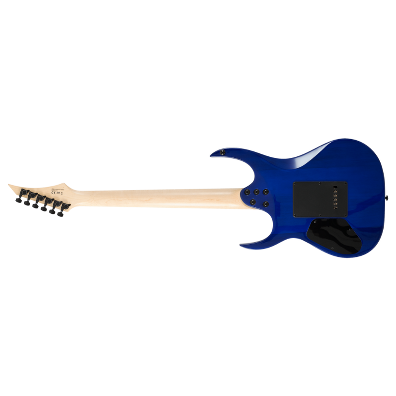 S by Solar SB4.6FRFBL Electric Guitar – Flame Blue - Image 3