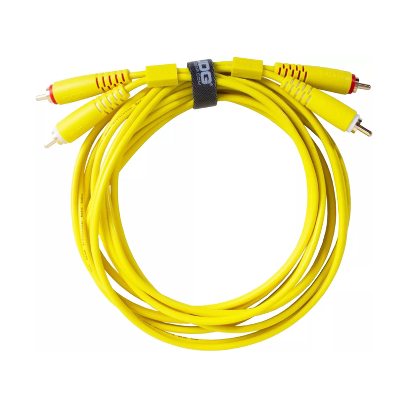 UDG Ultimate Audio Cable Set RCA - RCA, Yellow, Straight, 1.5 m - Image 1