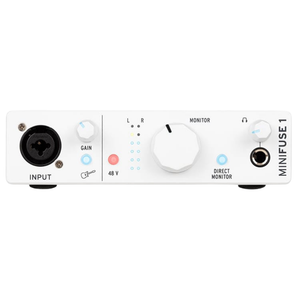 Arturia MiniFuse 1 Audio Interface, White