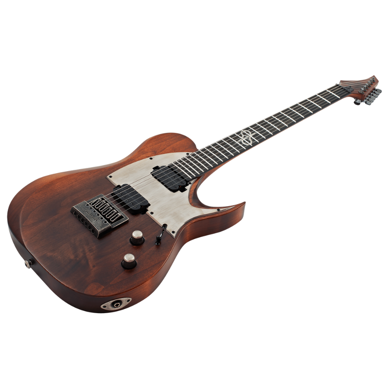 Solar Guitars T1.6D Electric Guitar – Aged Natural Matte / Distressed - Image 2