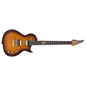 Solar Guitars GC1.6NC Electric Guitar – Flame Tobacco Burst