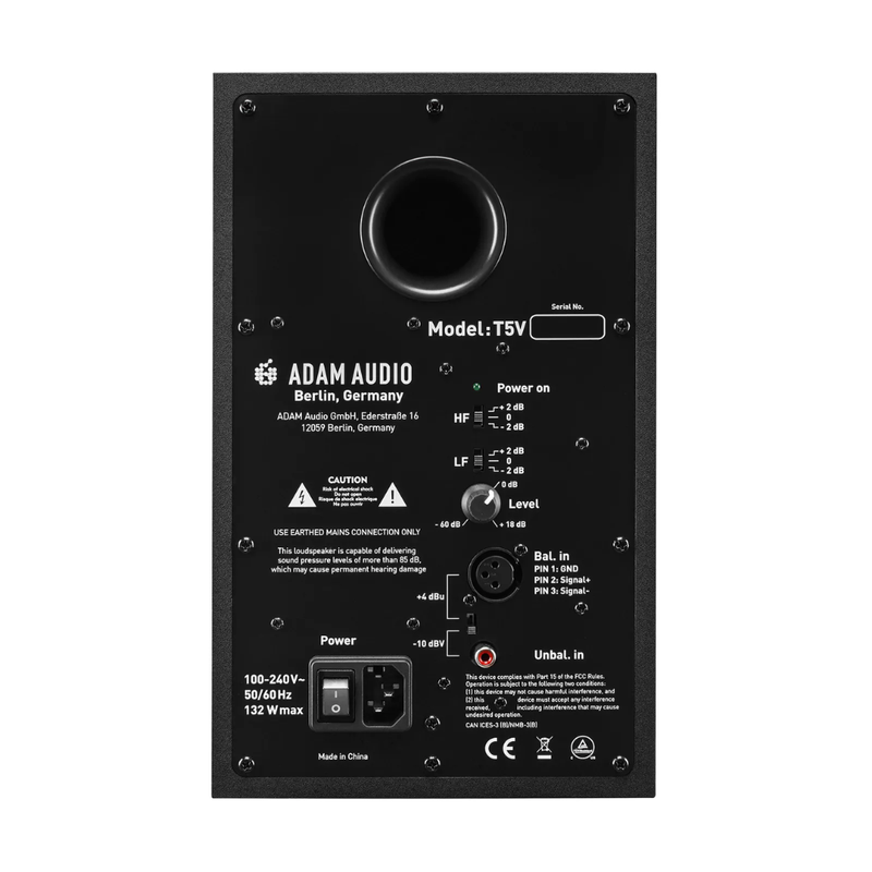 Adam Audio T5V Active Speaker, Black - Image 2