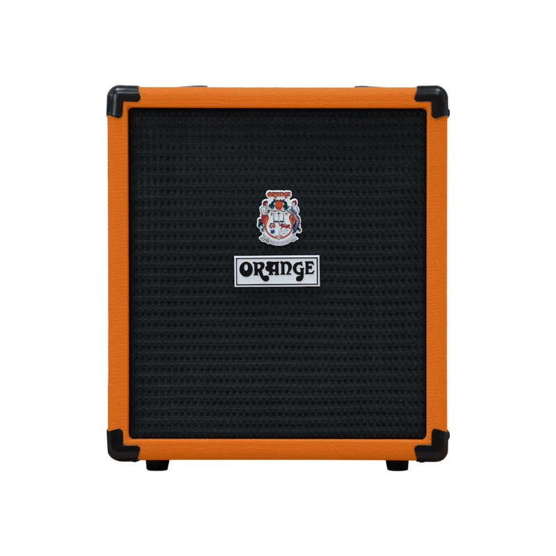 Orange Crush Bass 25 – 25W Bass Combo Amp with Parametric EQ, Tuner, CabSim Headphone Output & Aux Input - Image 1