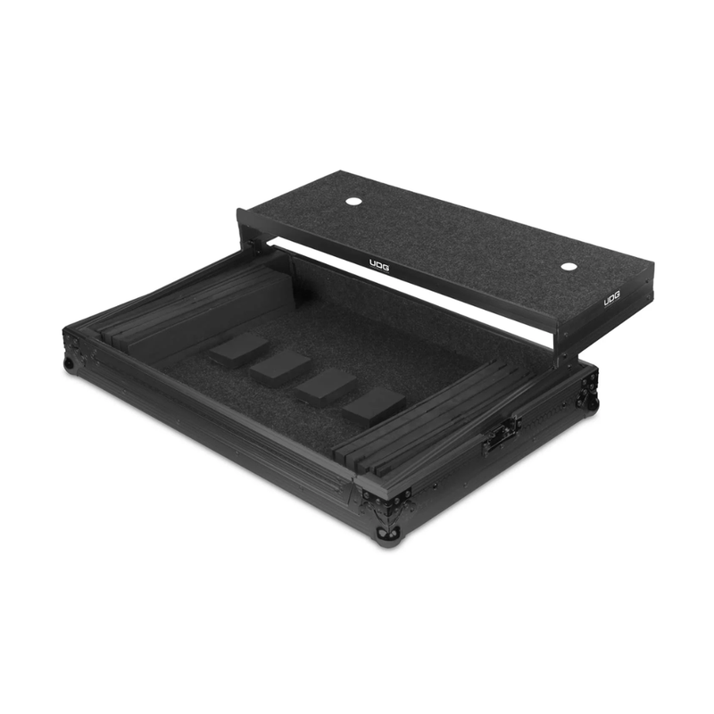 UDG Ultimate Flight Case Multi Format MK3 Plus, XXL, Black (Laptop Shelf) - Image 6