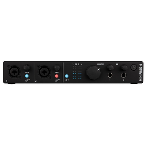 Arturia MiniFuse 4 Audio Interface, Black