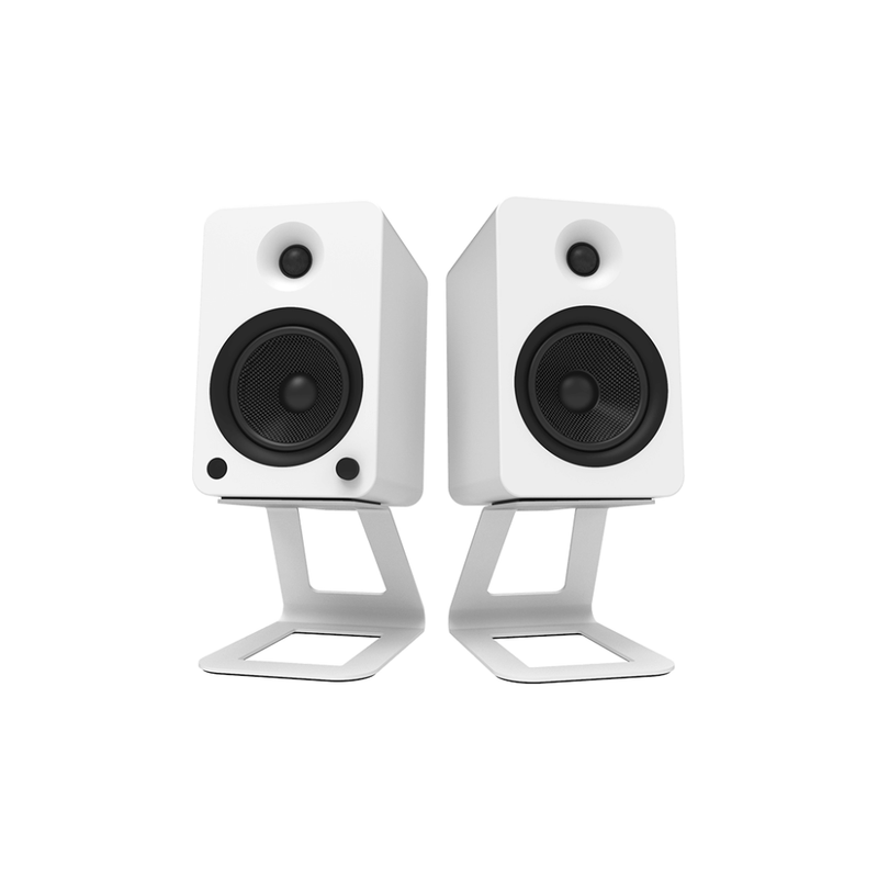 Kanto SE6 Desktop Speaker Stand, White - Image 2