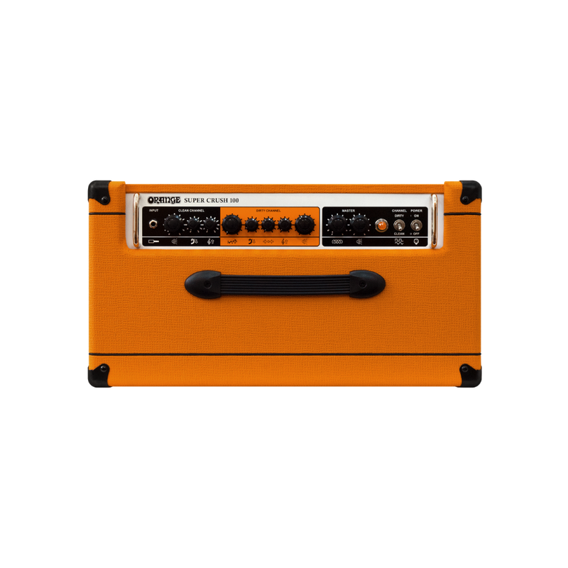 Orange Super Crush 100 Combo – 100W Solid-State 1x12" Guitar Amp with Dual Channels, CabSim, and FX Loop - Image 3