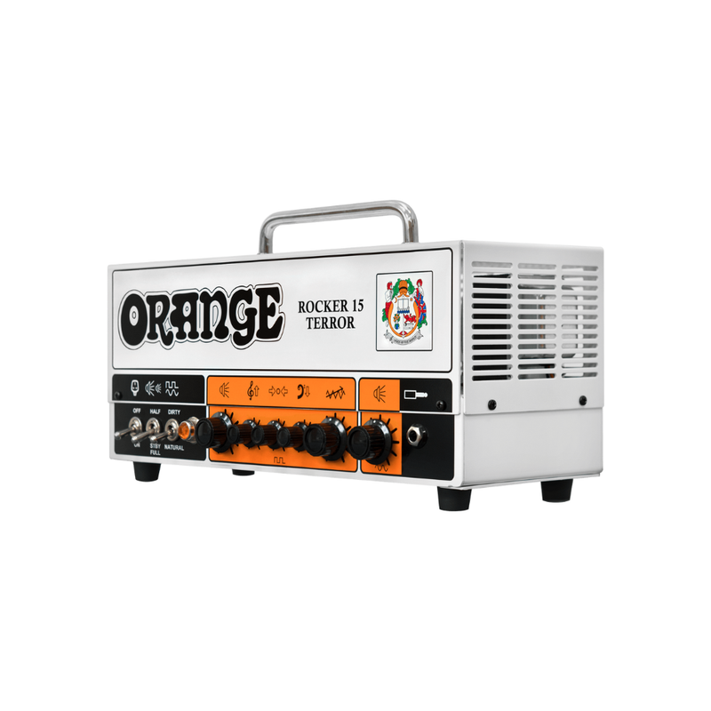 Orange Rocker 15 Terror – 15W Tube Guitar Amp Head with Natural/Dirty Channels, Attenuator & FX Loop - Image 2