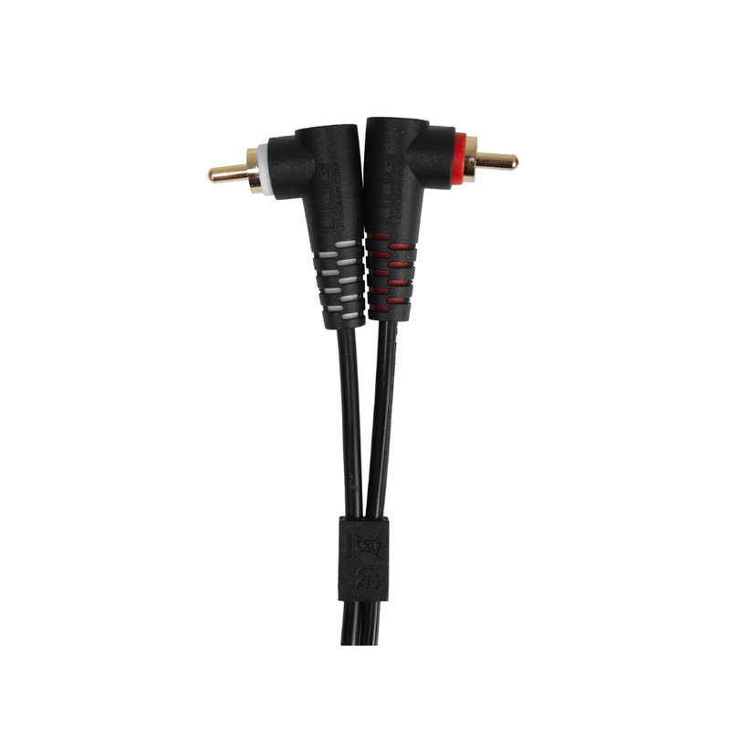 UDG Ultimate Audio Cable Set RCA Straight - RCA Angled, Black, 3 m - Image 3