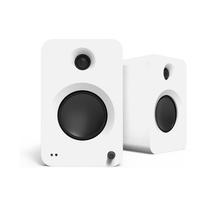 Kanto REN 200W Powered Speaker System with HDMI ARC Input, with Bluetooth 5.3 & USB-C Input, Type G Power Cord, Matte White (Sold in Pairs)