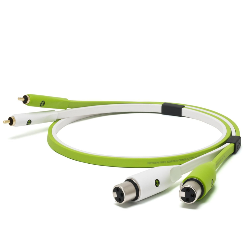 Oyaide NEO D+ XFR Class B STEREO XLR F to RCA M, 2 m - Image 1