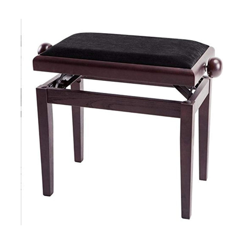 GEWA Piano Bench Deluxe, Rosewood Matte - Image 1