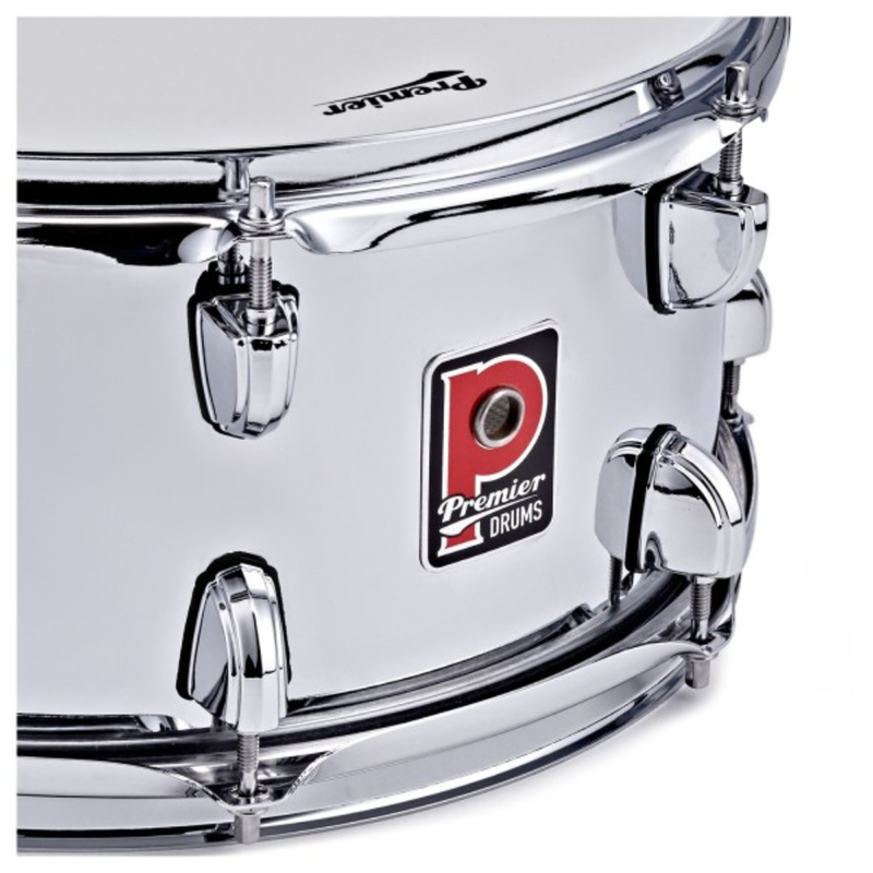 Premier Artist 14" x 6.5" Steel Snare Drum, Chrome - Image 6