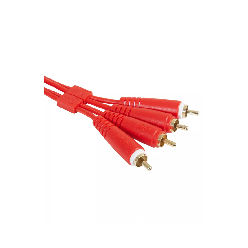 UDG Ultimate Audio Cable Set RCA - RCA, Red, Straight, 1.5 m - Image 2