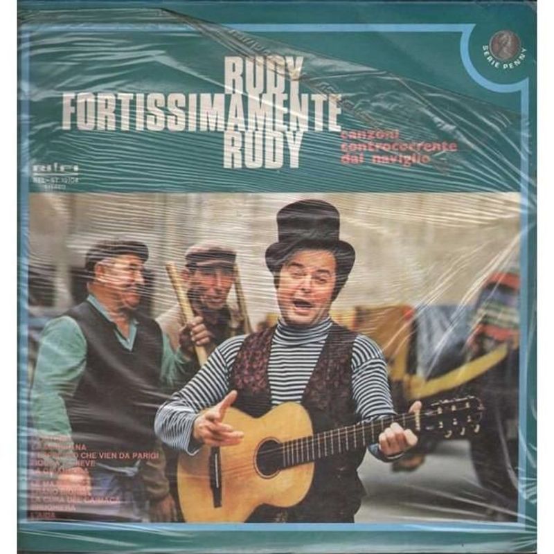 Rudy Rudy Fortissimamente Rudy (Canzoni Controcorrente Dal Naviglio) 12"Vinyl (Folk) - Image 1