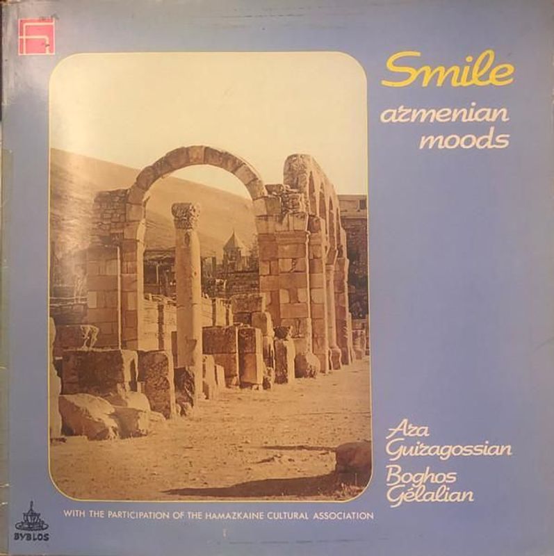 Ara Guiragossian Smile Armenian Moods 12"Vinyl (Folk) - Image 1