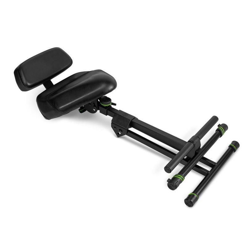 Gravity FM SEAT1 BR Height Adjustable Stool with Foot and Backrest - Image 4
