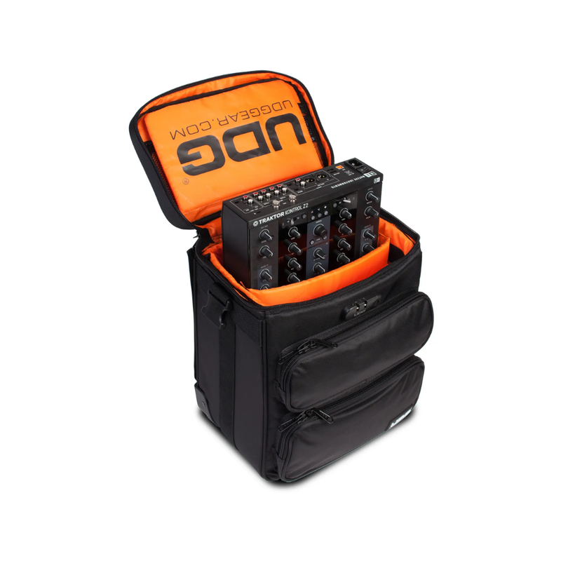 UDG Ultimate Digital Trolley To Go, Black/Orange Inside - Image 2