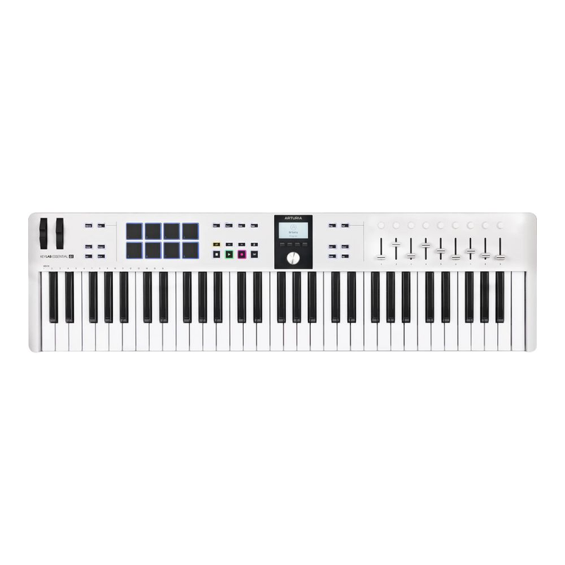 Arturia KeyLab Essential 61 MK3, White - Image 1
