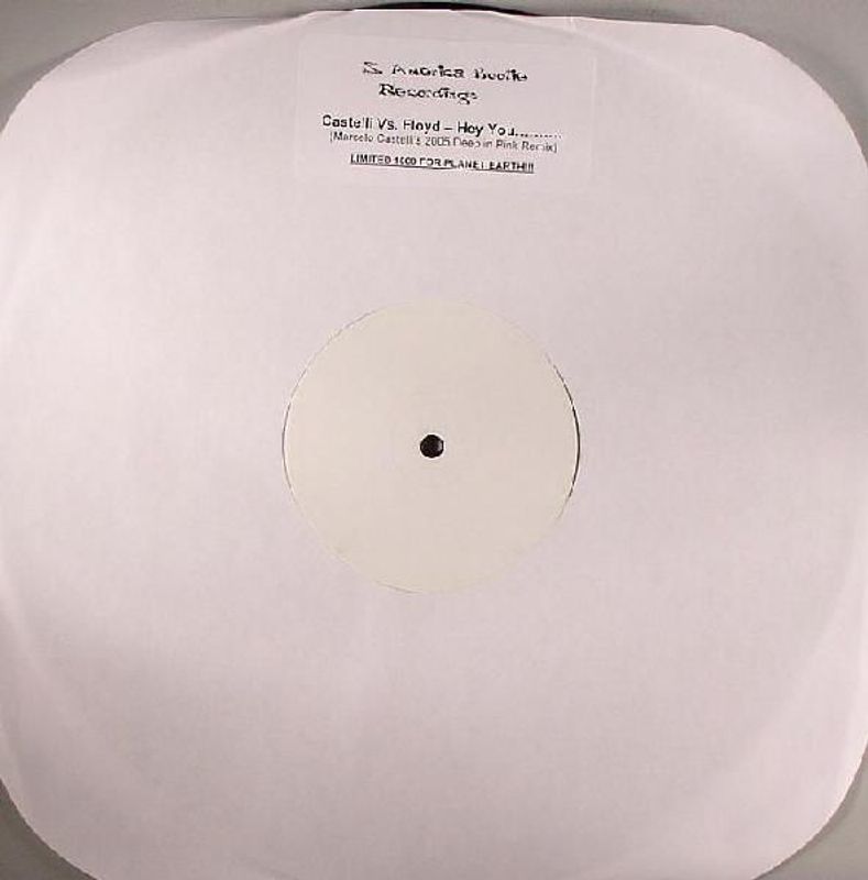 Marcelo Castelli Hey You (Marcelo Castelli's 2005 Deep In Pink Remix) 12"Vinyl (Electronic) - Image 1