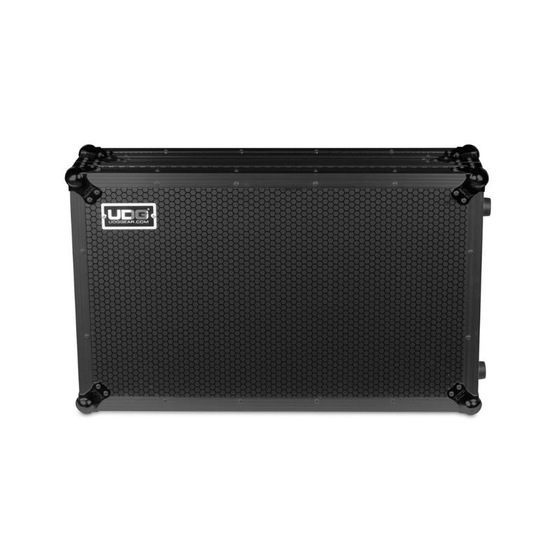 UDG Ultimate Flight Case Pioneer DJ DDJ-REV7 Plus (Laptop Shelf + Wheels), Black - Image 2