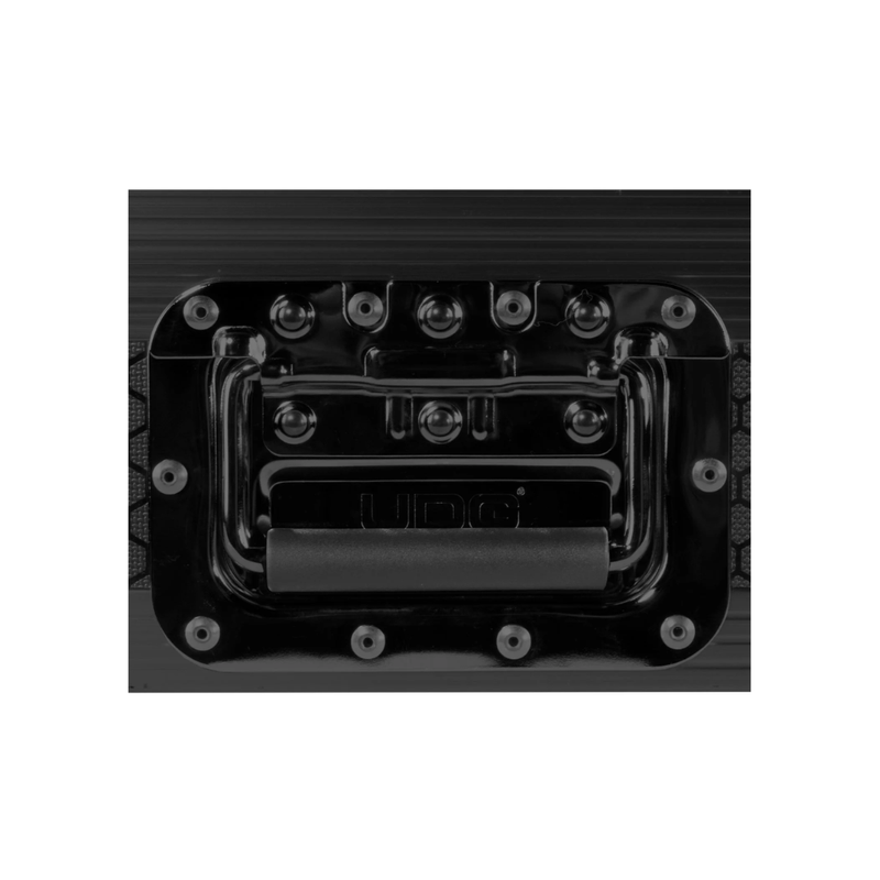 UDG Ultimate Flight Case Pioneer XDJ-RX3 (Laptop Shelf + Wheels), Black - Image 11