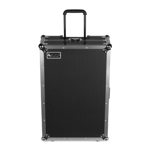 UDG Ultimate Flight Case Multi Format Plus (Laptop Shelf, Trolley + Wheels), XXL, Black