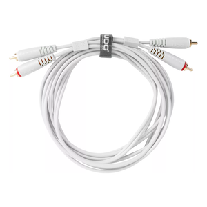 UDG Gear UDG Ultimate Audio Cable Set RCA - RCA, White, Straight, 1.5 m