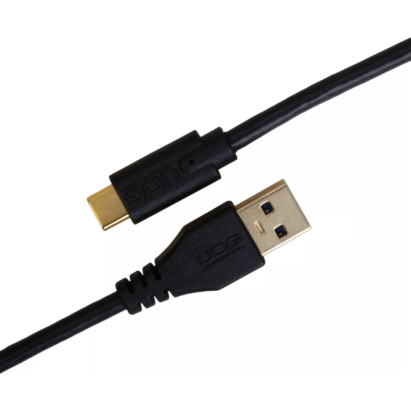 UDG Ultimate Data Cable USB 3.0 C-A, Black, Straight, 1.5 m - Image 2