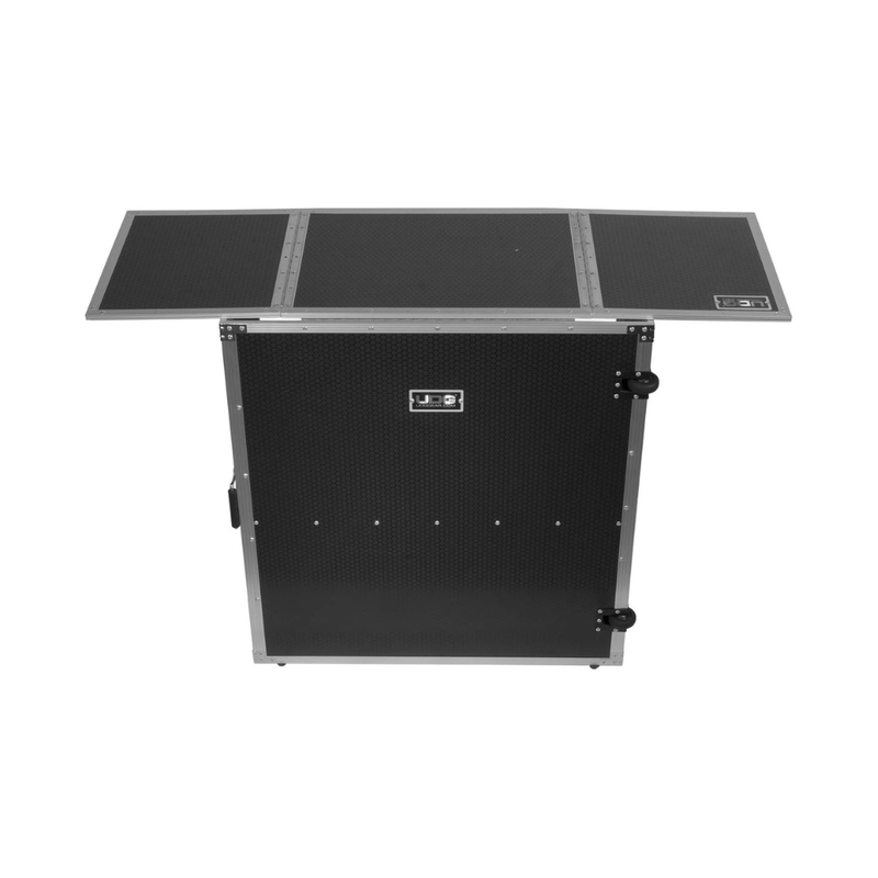 UDG Ultimate Fold Out DJ Table Plus (Wheels), Black - Image 1