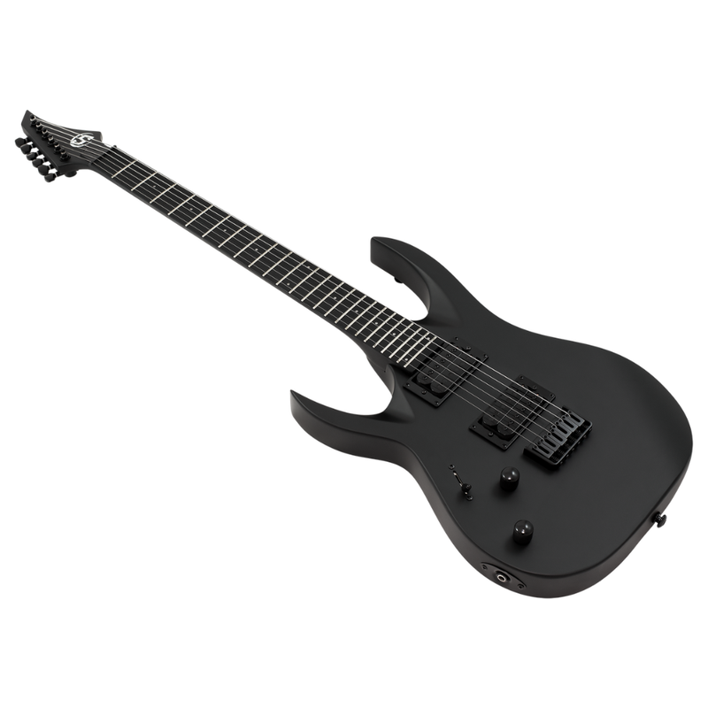 S by Solar AB4.6C LH Bass Guitar – Left handed, Carbon Black Matte - Image 3