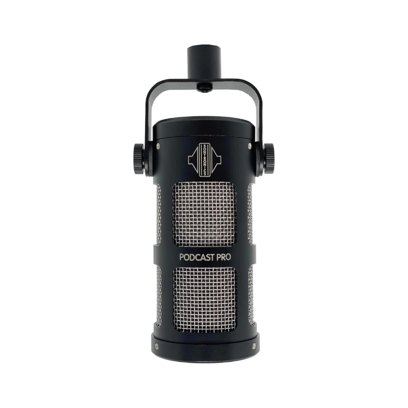 Sontronics Podcast Pro Dynamic Microphone, Black - Image 1