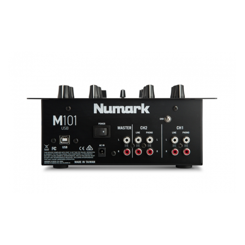 Numark M101USB 2-Channel All-Purpose Mixer with USB - Image 2