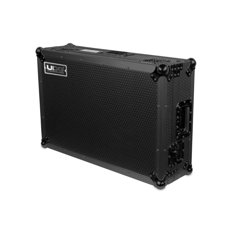 UDG Ultimate Flight Case Pioneer XDJ-RX3 (Laptop Shelf + Wheels), Black - Image 9