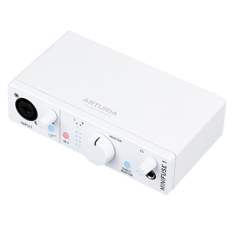 Arturia MiniFuse 1 Audio Interface, White - Image 3