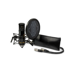 Sontronics STC-20 Pack Large Diaphragm Cardioid Condenser Microphone with Shockmount, Pop Filter, & Cable, Black