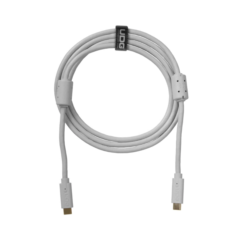 UDG Ultimate Data Cable USB 3.2 C-C, White, Straight, 1.5 m - Image 1