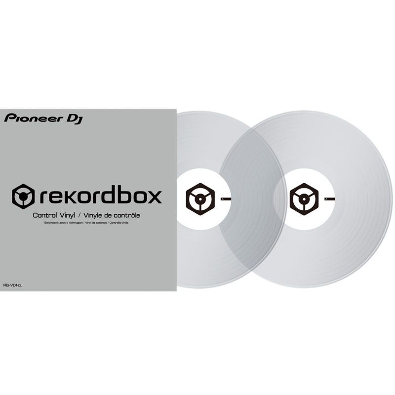 Pioneer DJ RB-VD1-CL Control Vinyl, Clear - Image 1