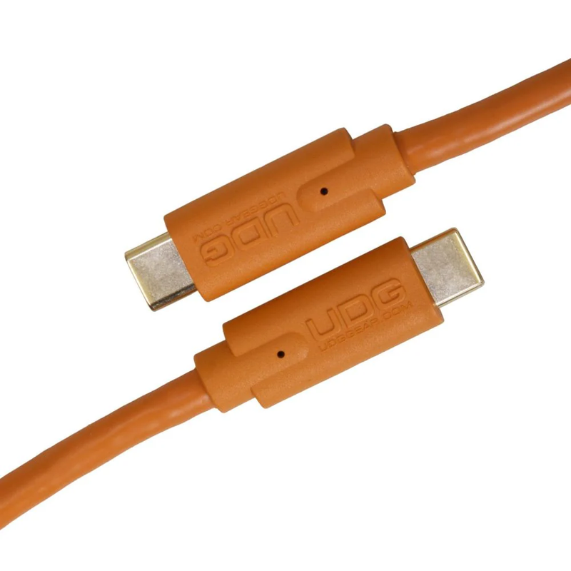 UDG Ultimate Data Cable USB 3.2 C-C, Orange, Straight, 1.5 m - Image 2