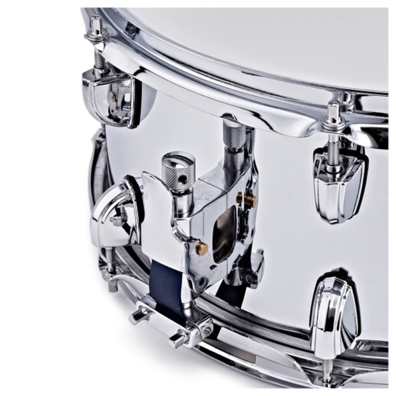 Premier Artist 14" x 6.5" Steel Snare Drum, Chrome - Image 9