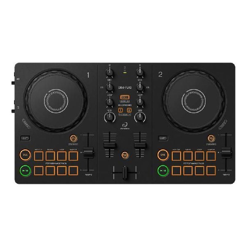 AlphaTheta DDJ-FLX2 Compact 2-Channel DJ Controller - Image 1