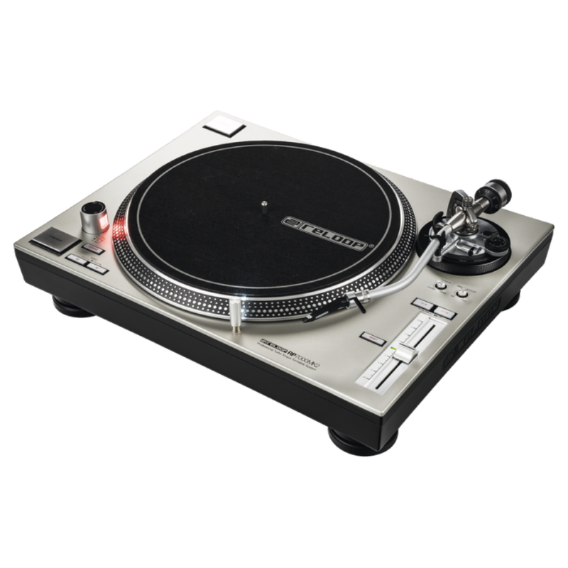 Reloop RP-7000 MK2 DJ Turntable, Silver - Image 3