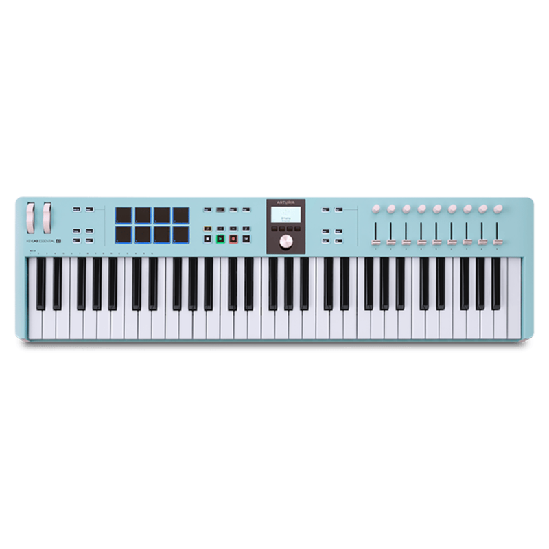 Arturia KeyLab Essential 61 MK3, Aquamarine - Image 1
